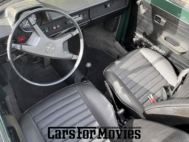 CarsForMovies | Volkswagen Käfer 1979 Deutschland Grün Schwarz Zivilfahrzeug Cabrio DE - Bayern 7845 